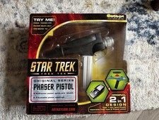 Art Asylum Star Trek Original Series Phaser Pistol 2 IN 1 model FACTORY SEALED