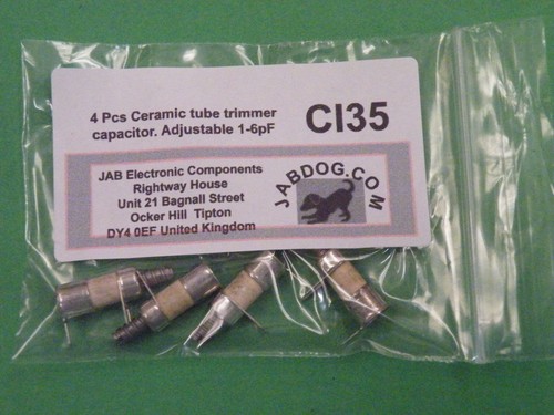Pcs ceramic tube type trimer - 4,