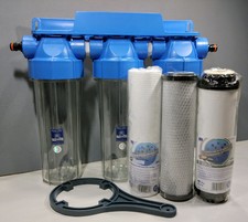 3 Stage HMA High Flow Water Filter KOI Pond Dechlorinator Chlorine Removal 