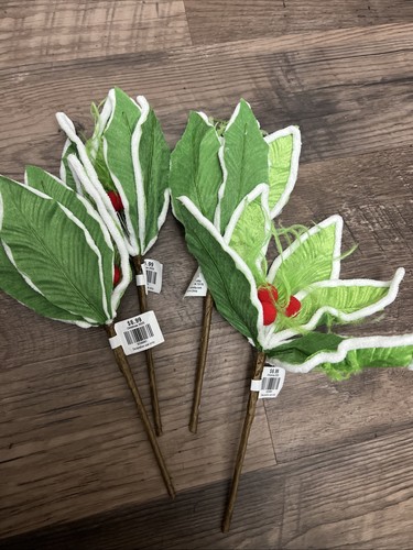 Christmas floral picks - 4,