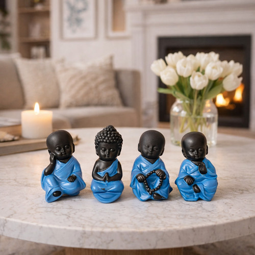 Sitting mini buddhas - 4,