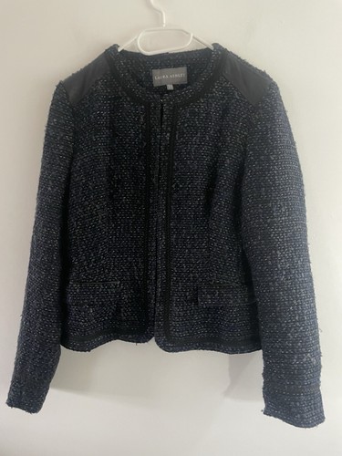 Laura ashley blue wool - ashley,