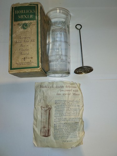 Rare vintage horlicks mixer - horlicks,