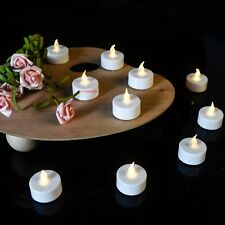 12  White Flameless Realistic