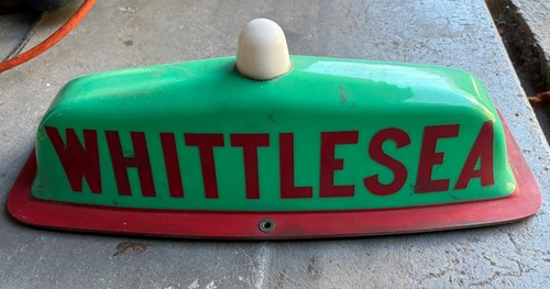 Whittlesea sign taxi cab car - whittlesea,