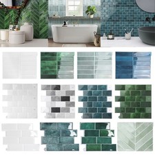 10x Self-Adhesive Marble Tiles