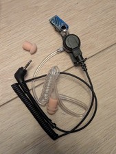 Sepura Acoustic Tube Earpiece Push Fit Connector