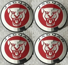 4x Genuine Jaguar RED F, S