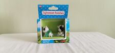 RARE - Boxed Sylvanian Families Friesian Cow Twins - Cheddar Buttercup Family