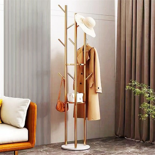 Metal coat rack stand - metal, hall