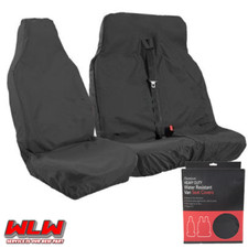 VAUXHALL MOVANO HEAVY DUTY WATERPROOF BLACK VAN SEAT COVERS 2+1