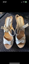 Celine Leather Sandals Heels