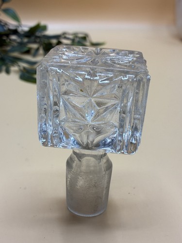 Vintage glass decanter - vintage,