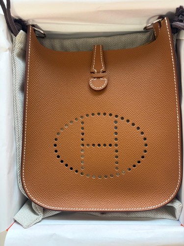 Hermes mini evelyne gold - -,