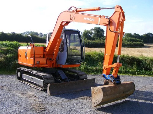 Hitachi ex60 excavator - hitachi, ex60-1