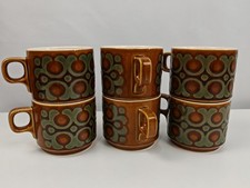 Vintage Hornsea Bronte Mugs