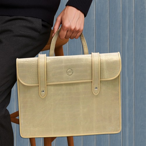 Croco embossed handmade - croco,