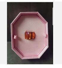 Swarovski Curiosa Orange cocktail ring 55 BNIB Brand new genuine + Bag❤🎁🌸