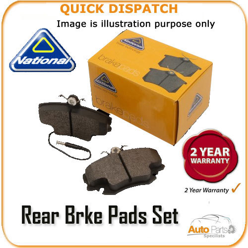 Rear brake pads - for, volvo