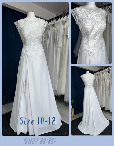 Beach boho wedding dress - beach, size