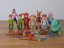 Famosa Disney Heroes Peter Pan John Mr Smee Lost Boys Island Figures bundle