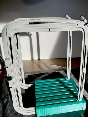 Embroidery hoop stand - embroidery,