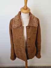 Womens Vintage Brown Suede