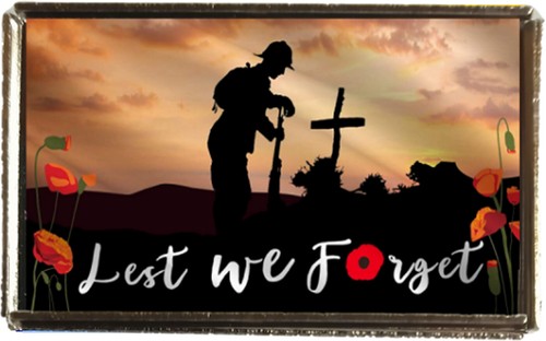 Lest forget poppy soldier - forget,