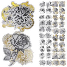  2 Bags Washi Sticker Paper Stationery Stickers Scrapbook Decals Supplies