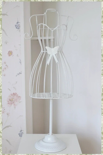 Vintage white metal - vintage, half