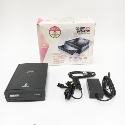 Iomega external rewritable - external, cd