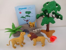 Playmobil 3239 Lion Family Wild Life Zoo Safari Complete + with Instructions