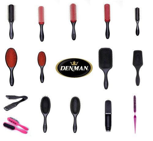 Denman styling hair brush - styling,