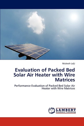Evaluation packed bed solar - bed,