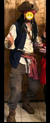 Captain jack sparrow costume - captain,