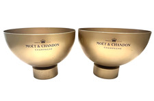 2 x Moet & Chandon Gold XXL Great Bubble Champange Cooler and Ice Bucket Vasque