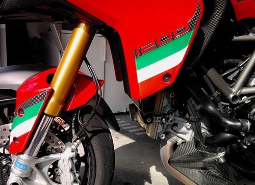 Set stickers tricolor - 4, 3d