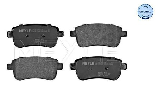 Rear disc brake pad set - disc,