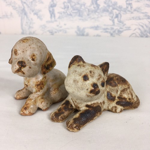 Studio art pottery dog - studio,