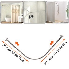 L Shaped Shower Curtain Rod