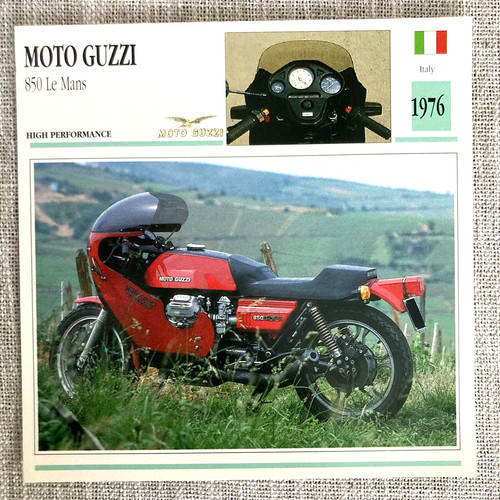 Moto guzzi 850 - moto, 1976