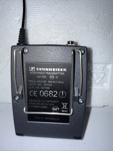 Sennheiser 500 body pack - g2,