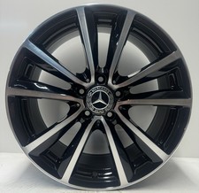Genuine Mercedes B Class W246 18” Sport Alloy Refurbished Black & Diamond Cut