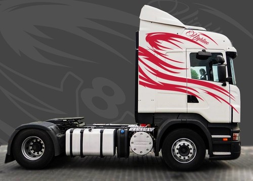 Scania topline extra stickers - scania,