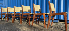 6 Teak Eric Buch Danish Dining Chairs Mid Century Retro Vintage FREE Delivery 🚚