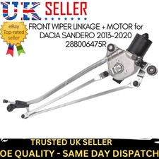 FRONT WIPER LINKAGE + MOTOR