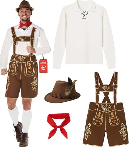 Men bavarian lederhosen - bavarian,