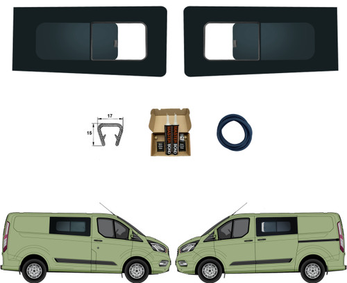 Ford transit custom sliding - custom,