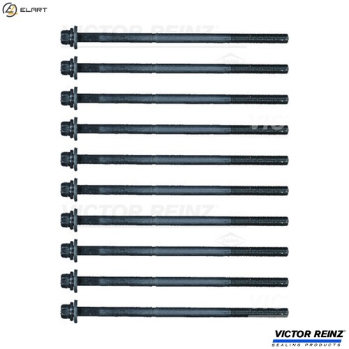 Cylinder head bolt set - cylinder,