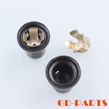 Black bakelite MINI vacuum tube anode plate caps FR 6Z18,EF37 Vintage look 2PCS